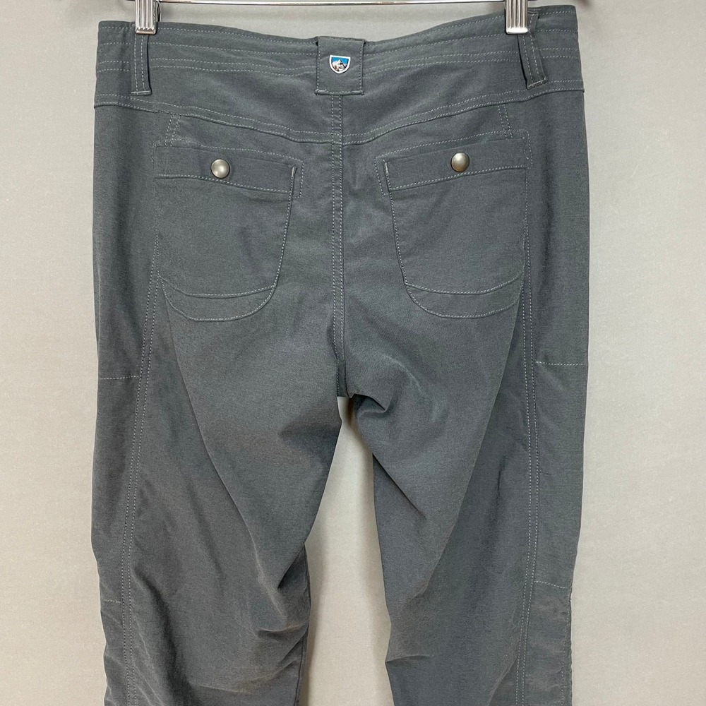 Kuhl Trekr Pants Gray Women Size 6 Regular Capri Convertible Hiking Outdoors - Picture 8 of 16